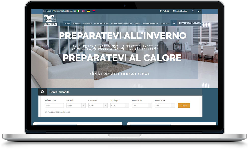 Sito per Agenzie Immobiliari