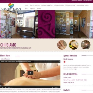 Pagina di presentazione Azienda