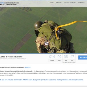 Home page corsi di paracadutismo