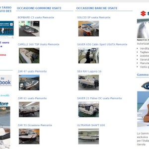 Presentazione offerte e promozioni in home page