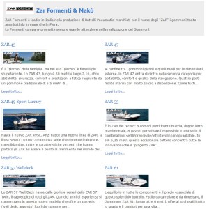 Pagina dettaglio di categoria marca