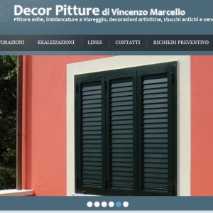 Home page Decor Pitture Sito Web Vetrina