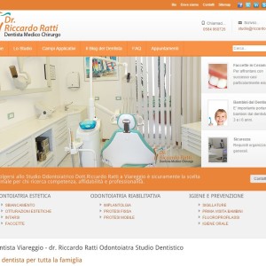 Home page sito odontoiatra