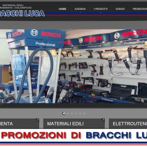 Home page sito Bracchi Luca