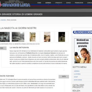Pagina storia aziendale