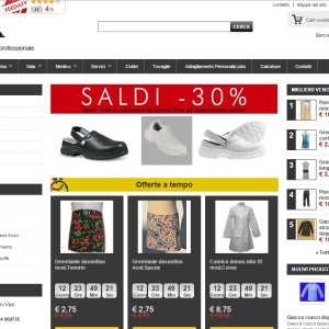 Home page e-commerce