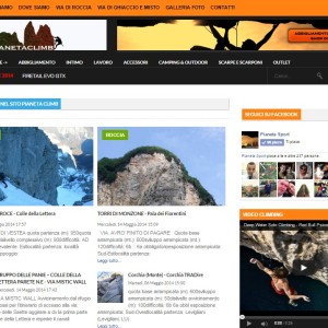 Home page PianetaClimb