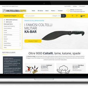 Cotelleria Zoppi – nuovo sito e-commerce
