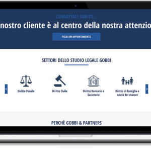 Gobbi & Partners – sito web Studio Legale Gobbi & Partners - sito web Studio Legale