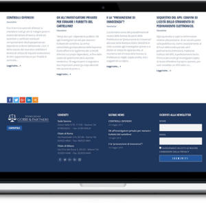 Gobbi & Partners – sito web Studio Legale Gobbi & Partners - sito web Studio Legale