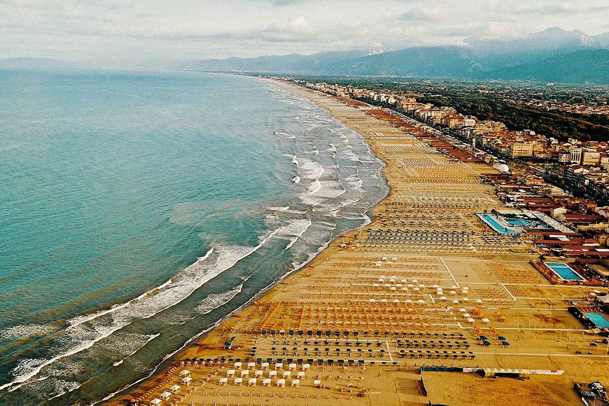 sito web per uno stabilimento balneare
