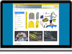 E-commerce Tennis Store