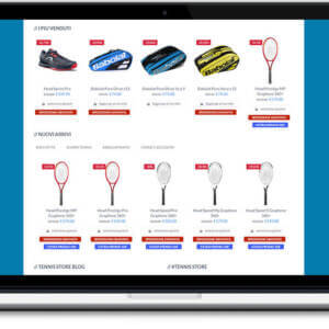 E-commerce Tennis Store