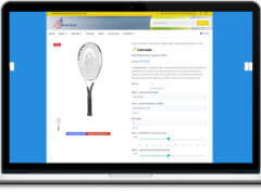 E-commerce Tennis Store
