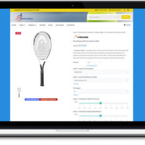 E-commerce Tennis Store