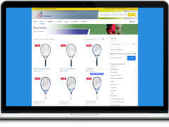 E-commerce Tennis Store
