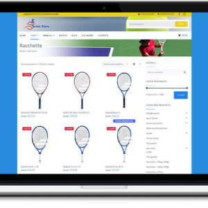 E-commerce Tennis Store